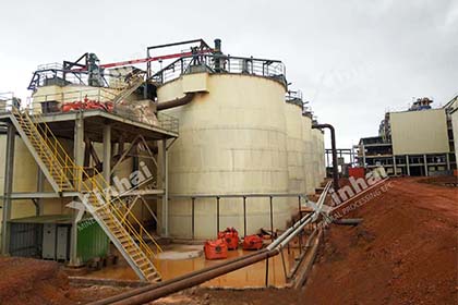 Guinea gold processing plant with 600tpd1